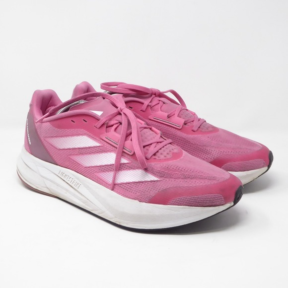 Adidas Duramo Speed Running Shoes Lightstrike Pink Sneakers Size 12 - Picture 1 of 8
